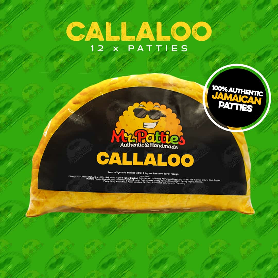 Jamaican Callaloo Patty Box