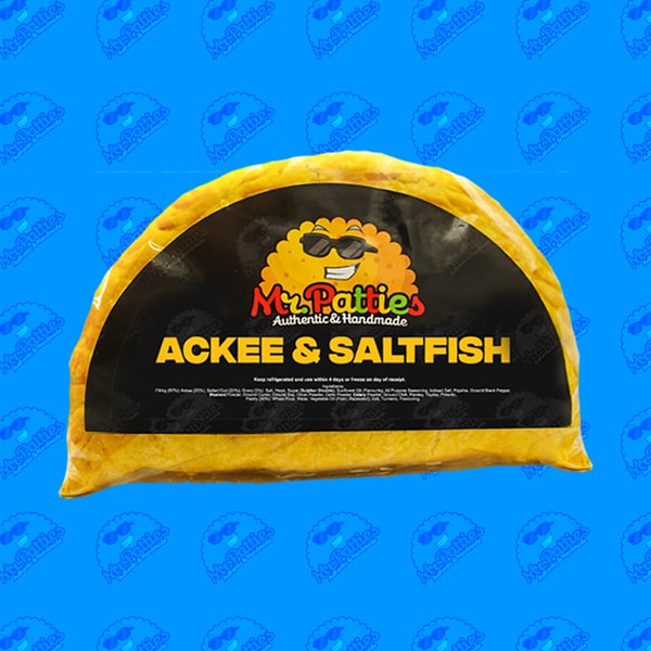 Ackee & Saltfish Patty