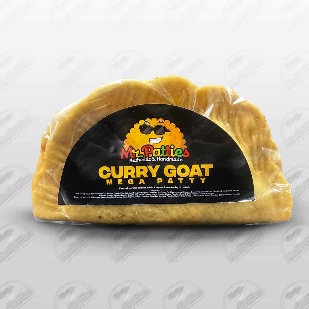 Curry Goat Mega Patty (Curry Goat Dumplin)